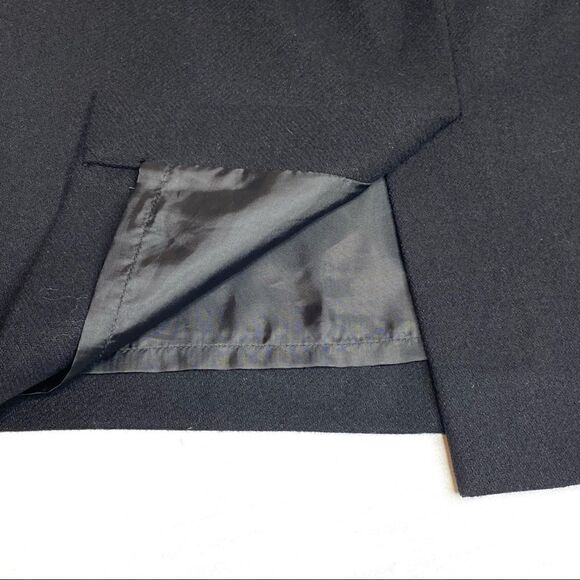 J. Crew Factory black wool pencil skirt size 0 - Picture 12 of 16